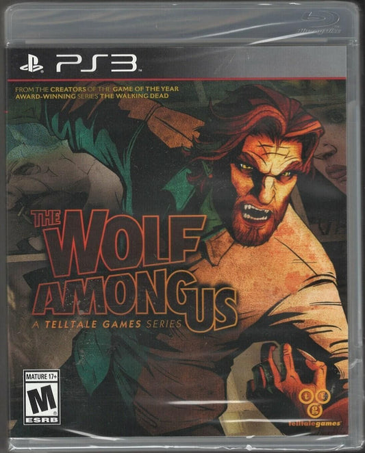 The Wolf Among Us PS3 (Brand New Factory Sealed US Version) PlayStation 3, Plays