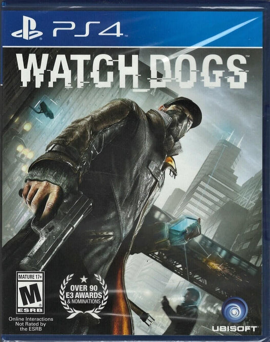Watch Dogs PS4 (Brand New Factory Sealed US Version) PlayStation 4, playstation_