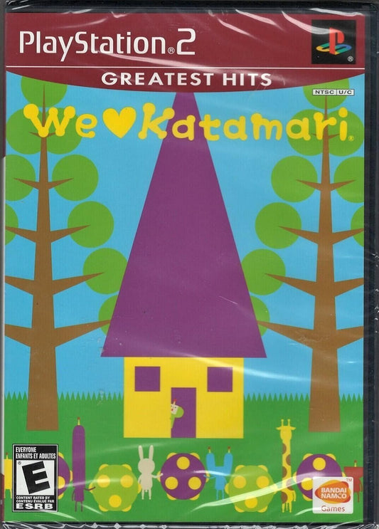 We Love Katamari (Greatest Hits) PS2 (Brand New Factory Sealed US Version) Plays