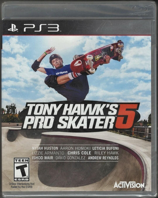 Tony Hawk Pro Skater 5 - Standard Edition PS3 (Brand New Factory Sealed US Versi