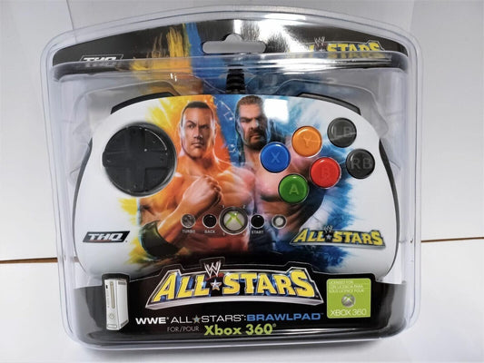 Xbox 360 WWE All Stars Brawl Pad - The Rock and Triple H, New
