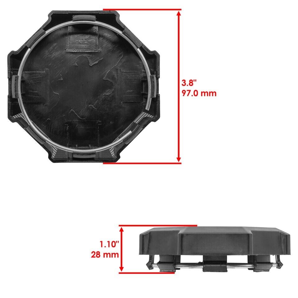 Wheel Tire Rim Hub Cap Cover For Polaris RZR 900 2015-2020 / RZR S 900 2015-2021