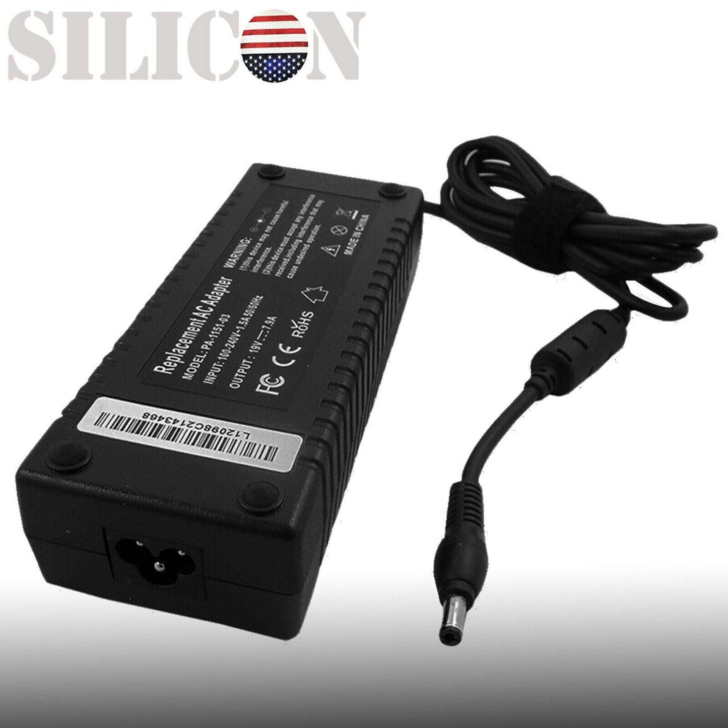 150W AC Power Charger Adapter for Asus Rog Strix GL703GE GL703GS Gaming 19V 7.9A