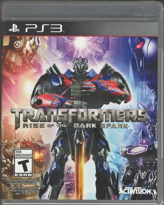 Transformers: Rise of the Dark Spark PS3 (Brand New Factory Sealed US Version) P