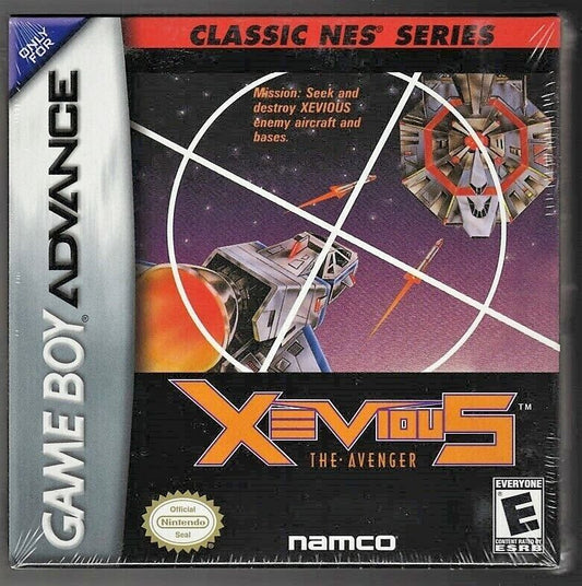Xevious: Classic NES Series GBA (Brand New Factory Sealed US Version) Game Boy A
