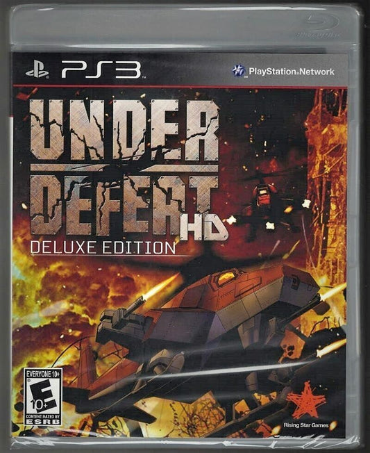 Under Defeat HD Deluxe PS3 (Brand New Factory Sealed US Version) PlayStation 3,