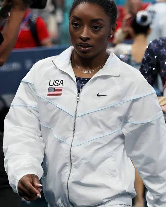 Simone Biles Artistic Gymnastics Team Final USA Jacket